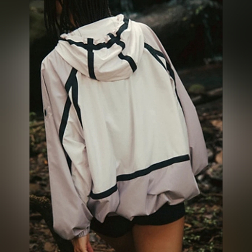Free People Like The Wind Colorblock Jacket - Picture 2 of 11